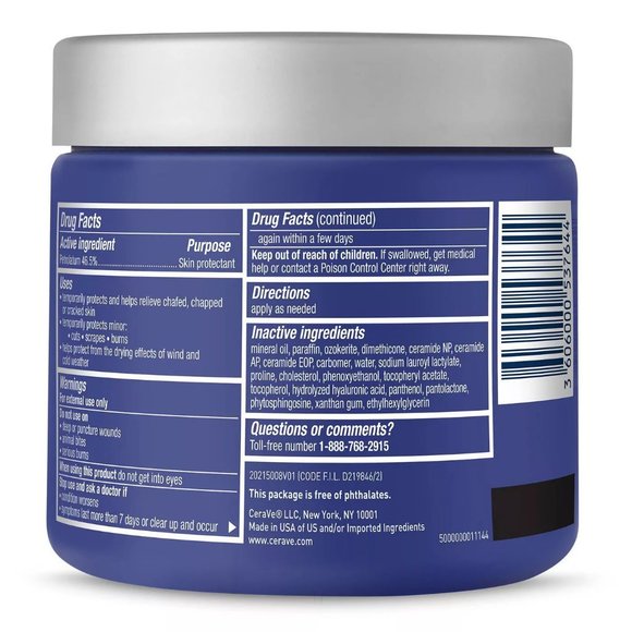 CeraVe Healing Ointment for Dry and Chafed Skin - Picture 2 of 3
